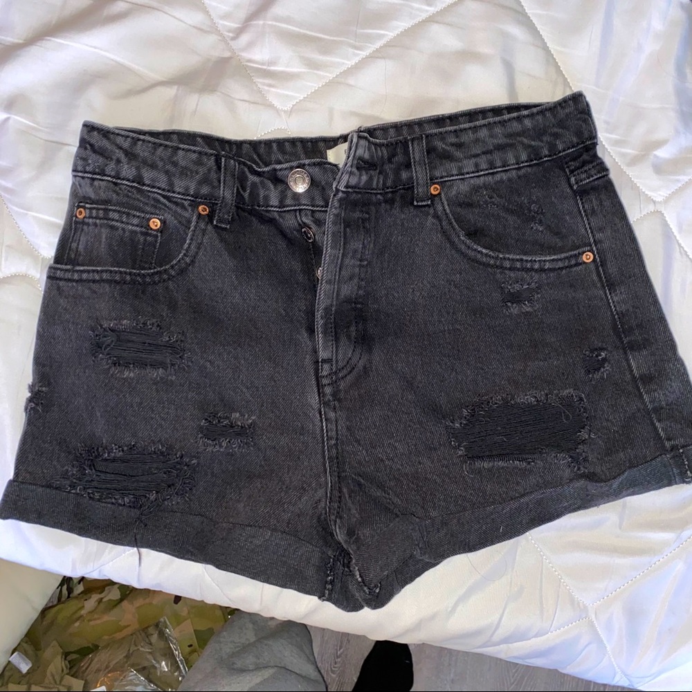 Black F21 Shorts